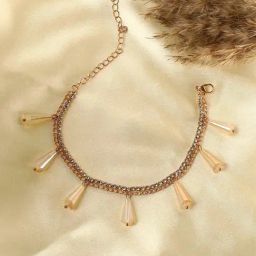 Sohi Gold Plated Stylish Bracelet for Women-42