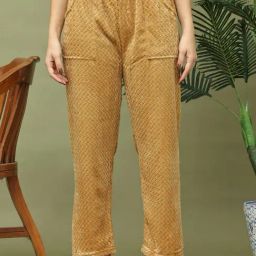 TAG 7 Beige Wool Regular Lounge Pant-picture-14