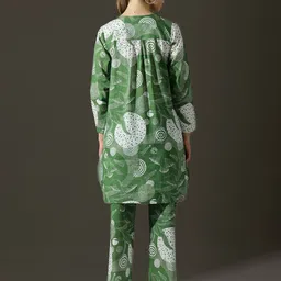 RUNAYA NX Printed Round Neck Tunic With Trouser image 5