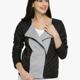 Campus Sutra Black Regular Fit Jacket-image-31