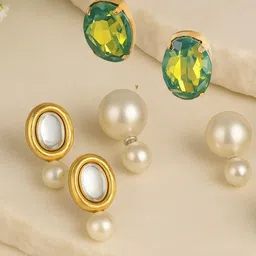 Anouk Women Green Earrings-picture-19