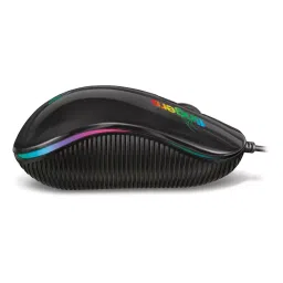 Fingers Wired Mouse with RGB Lights 3 Buttons with Scroll Wheel Black Color, RGB-Breathe image 5