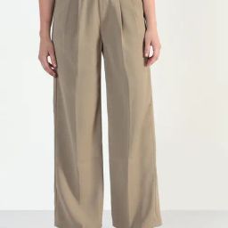 Showoff Beige Straight Fit Trousers-26