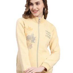 Monte Carlo Yellow Graphic Print Sweatshirt-image-83
