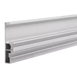 Hafele Vertical Handle with Gap Cover 3.05 m Aluminium for Profile Shutter, 400.50.928-picture-0