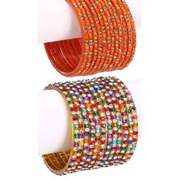 1ST TIME Orange Alloy Bangle-31