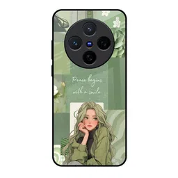 QRIOH Floral Printed Vivo X200 5G Back Case Mobile Accessories-picture-44