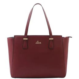 Lavie Wine Solid Large Tote Handbag-image-27