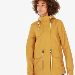 QUECHUA By Decathlon Yellow Ochre Plain Jacket-image-86