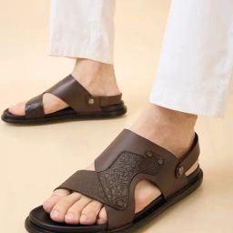 Imperio by Regal Men's Brown Back Strap Sandals-picture-44