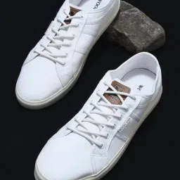 Woodland Men's White Casual Sneakers-picture-29