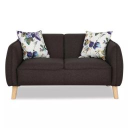 Urban Living Brown Buffalo 2 Seater Sofa-42