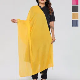 Moda Rapido Selection of 5 Striped Woven Design Dupatta-picture-45