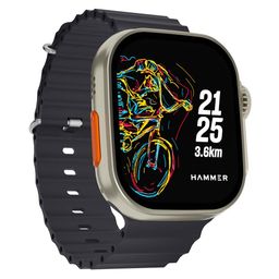 HAMMER Active 2.0 Plus 2.01" HD Display Bluetooth Calling Gesture Control Smart Watch image 3
