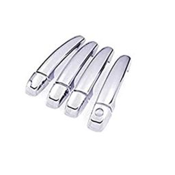 Auto Pearl Door Handle Latch Cover Chrome Finish Compatible For Tata Tiago (Set of 4)-picture-39