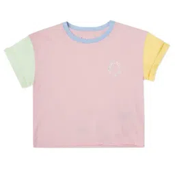 Pepe Jeans Kids Light Pink Solid T-Shirt-picture-30