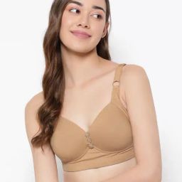 Clovia Beige Full Coverage Non-Wired Bra-picture-13