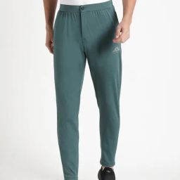 Wildcraft Sea Blue Regular Fit Printed Trackpants-image-19