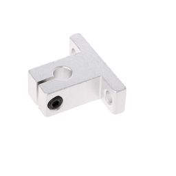 2pcs x SK8 Linear Rail Shaft Guide Support Bracket For 3D Printer Bearing CNC Step Motor image 1