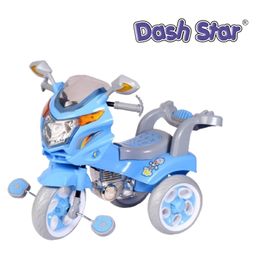Dash Star Victor Musical Tricycle with Light & Under Seat Storage Space Victor Musical Tricycle with Light & Under Seat Storage Space Tricycle (Blue)-11