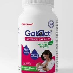 Galact Lactation Capsules with Shatavari - Pack of 60-image-59