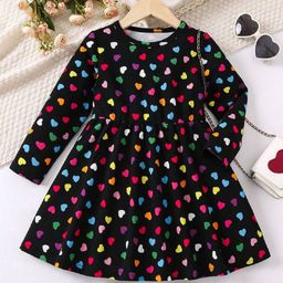 YK Print Fit & Flare Dress-image-59