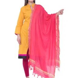 A R SILK DUPATTA HUB Dupatta with Zari-picture-46