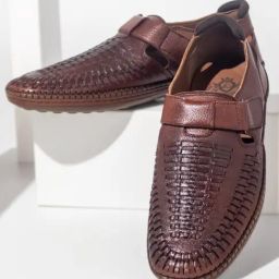 Atesber Men's Tan Fisherman Sandals-picture-12