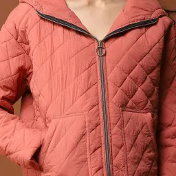 aarke Ritu Kumar Rust Quilted Jacket image 4