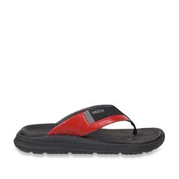 Mochi Men's Black & Red Flip Flops-image-32