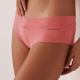 La Vie En Rose Pink Cotton Panty-image-68