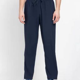 Adidas Blue Regular Fit Printed Sports Trackpants-image-59