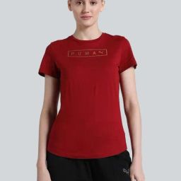 Puma Red Dahlia Regular Fit T-Shirt-image-24