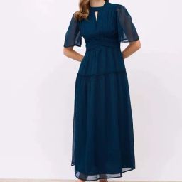 Styli Blue Regular Fit Dress-image-65