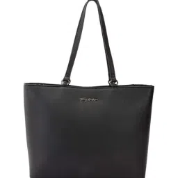 TOMMY HILFIGER Black Textured Tote-picture-15