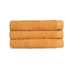 DDECOR Live Beautiful Orange Cotton 550 GSM Hand Towel - Set of 1-picture-37