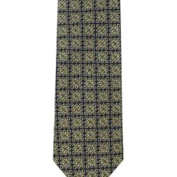 Louis Philippe Yellow Printed Tie-image-33