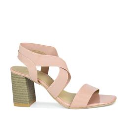 Inc.5 Women's Peach Cross Strap Sandals-image-86