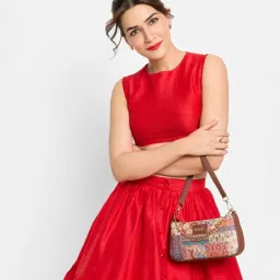 ZOUK Multicolor Printed Shoulder Bag image 1
