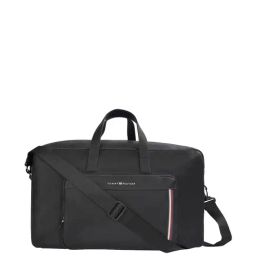 Tommy Hilfiger Bexley Black PU Solid Duffle Bag-26