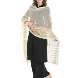Dupatta Bazaar Beige Dupatta image 3