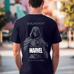 Bewakoof Men's Blue Marvel Moon Knight Graphic Printed T-Shirt-picture-45