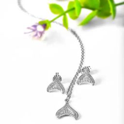 Silberry 92.5 Sterling Silver Mermaid's Tail Set-image-64