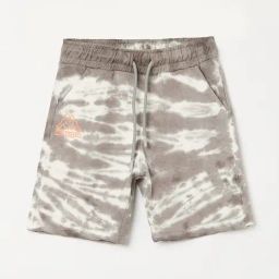 Kappa Boys Grey Cotton Printed Shorts-image-128
