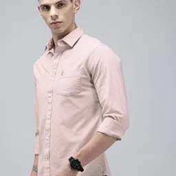 U.S. Polo Assn. Tailored Fit Self Striped Casual Shirt-image-95