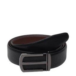 Teakwood Leathers Black Leather Waist Belt for Men-image-84