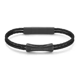 Ducati Corse Successo IP Gun Black Bracelet for Men-picture-28