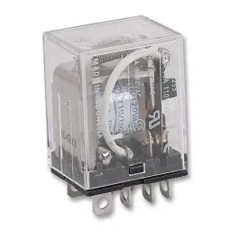 OMRON INDUSTRIAL AUTOMATION Contact Configuration:DPDT, LY2DC24-48