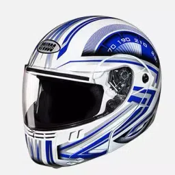 Studds N1 White Medium (570 mm) Flip Up-Full Face Helmet, Ninja 3G D1 Decor-image-40