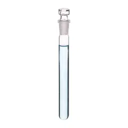ABGIL Test Tube with Stopper Plain Type 20 ml Transparent Borosilicate Glass, TT-T-562-04-5